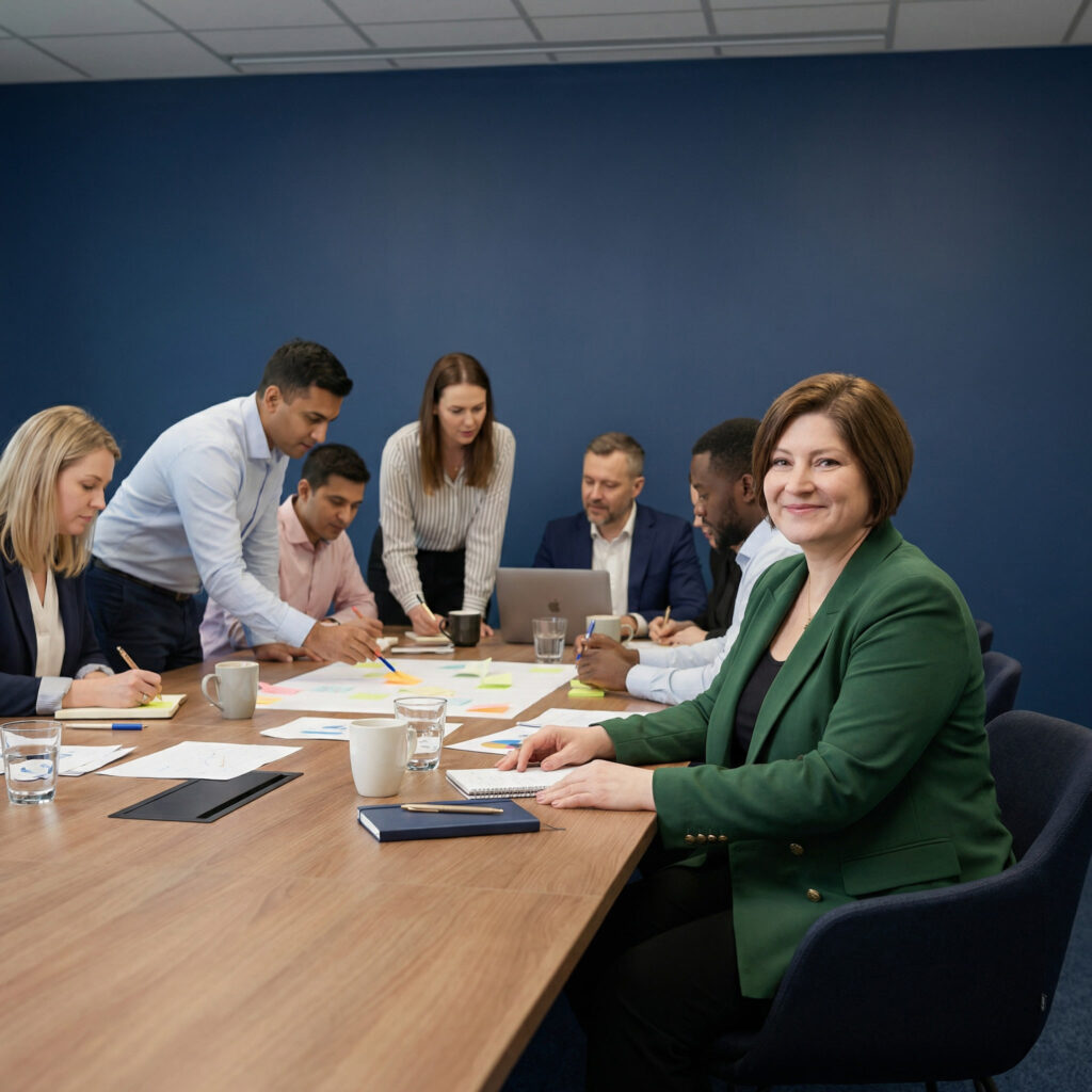 Lina Peinze bei der Arbeit mit Gruppen – Teambuilding und Begleitung